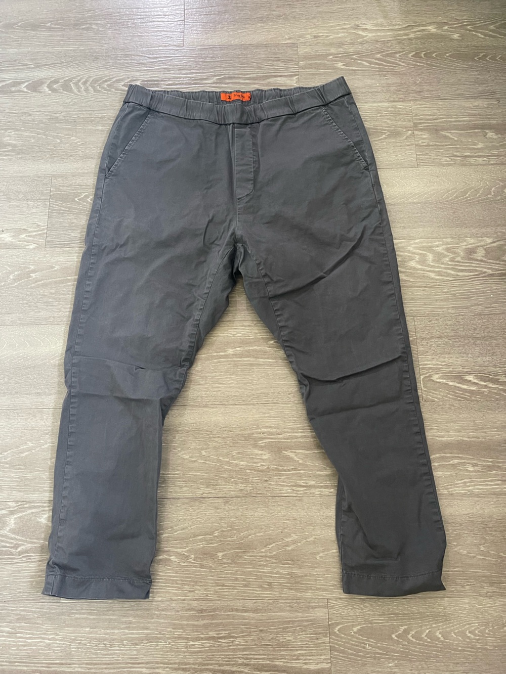 Barena Charcoal drop crotch Casual Chino Pants made in Italy